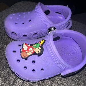 CROCS Purple Sandals toddler size 4
